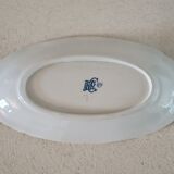 Round and ravier dish assorted in Gien earthenware
