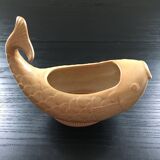 Stoneware fish pot cover