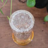 Bubble glass vase