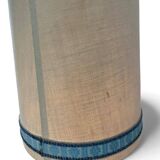 Tall vintage table lamp in blue ceramic / floor lamp