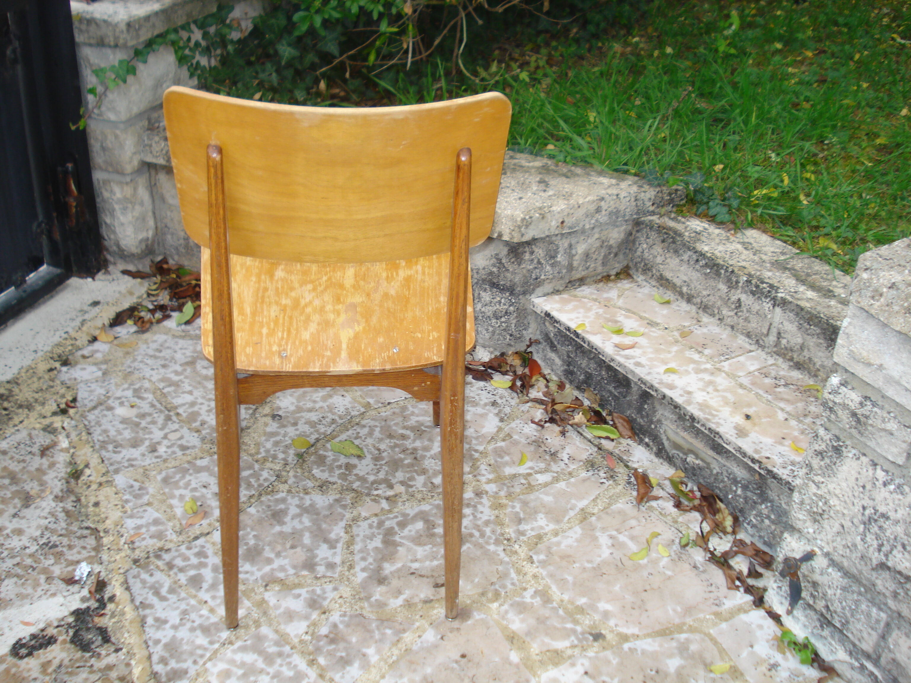 Chaise Marcel Gascoin type CD circa 1947, Arhec  1950