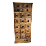 Apothecary cabinet with 20 drawers
