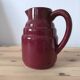 Vintage earthenware pitcher PL France