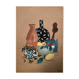 Painting A4 Ceramics and fruits