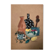 Painting A4 Ceramics and fruits