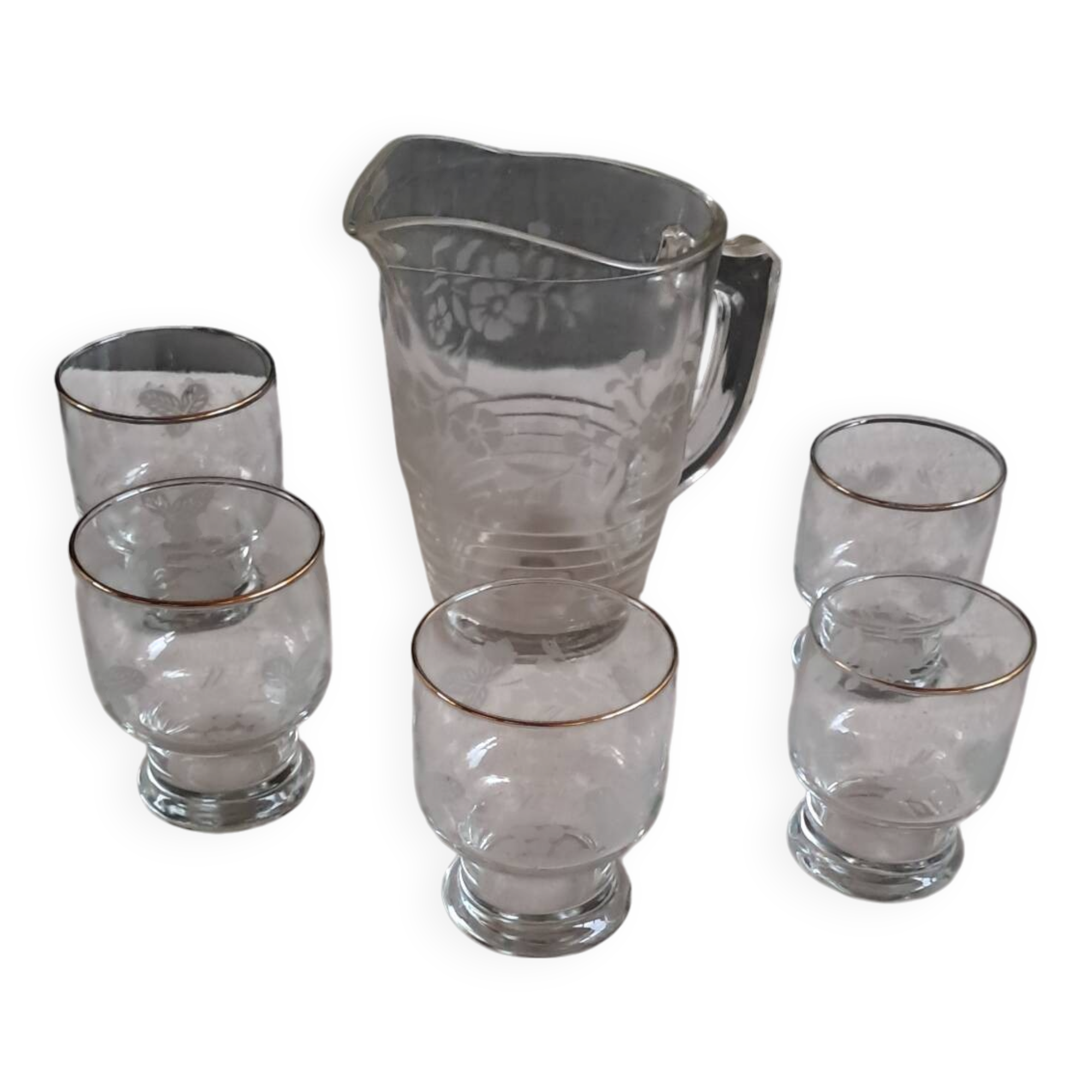 Carafe et verres
