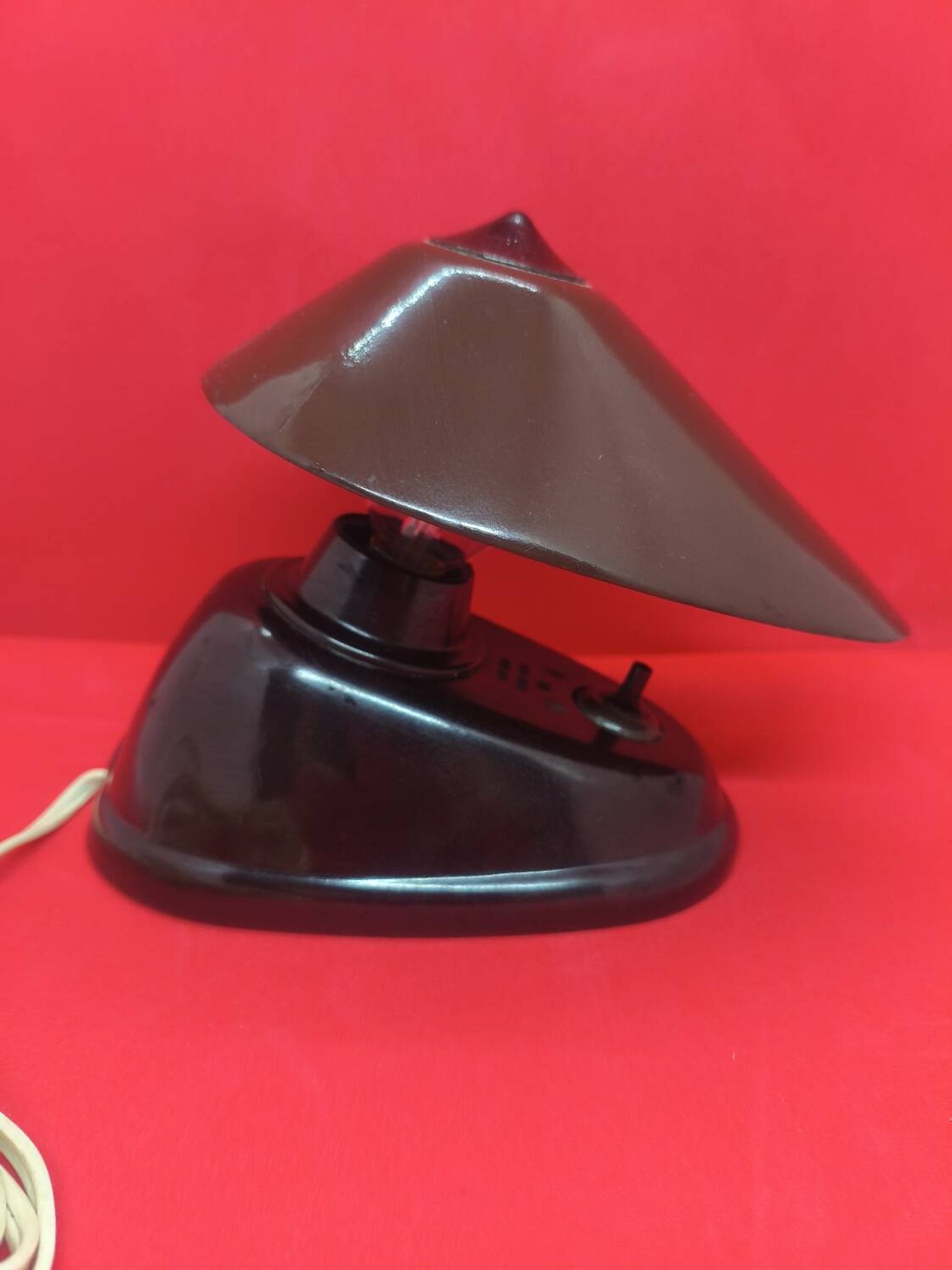 Lampe art déco en bakélite