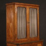 French inlaid bookcase from 20th century