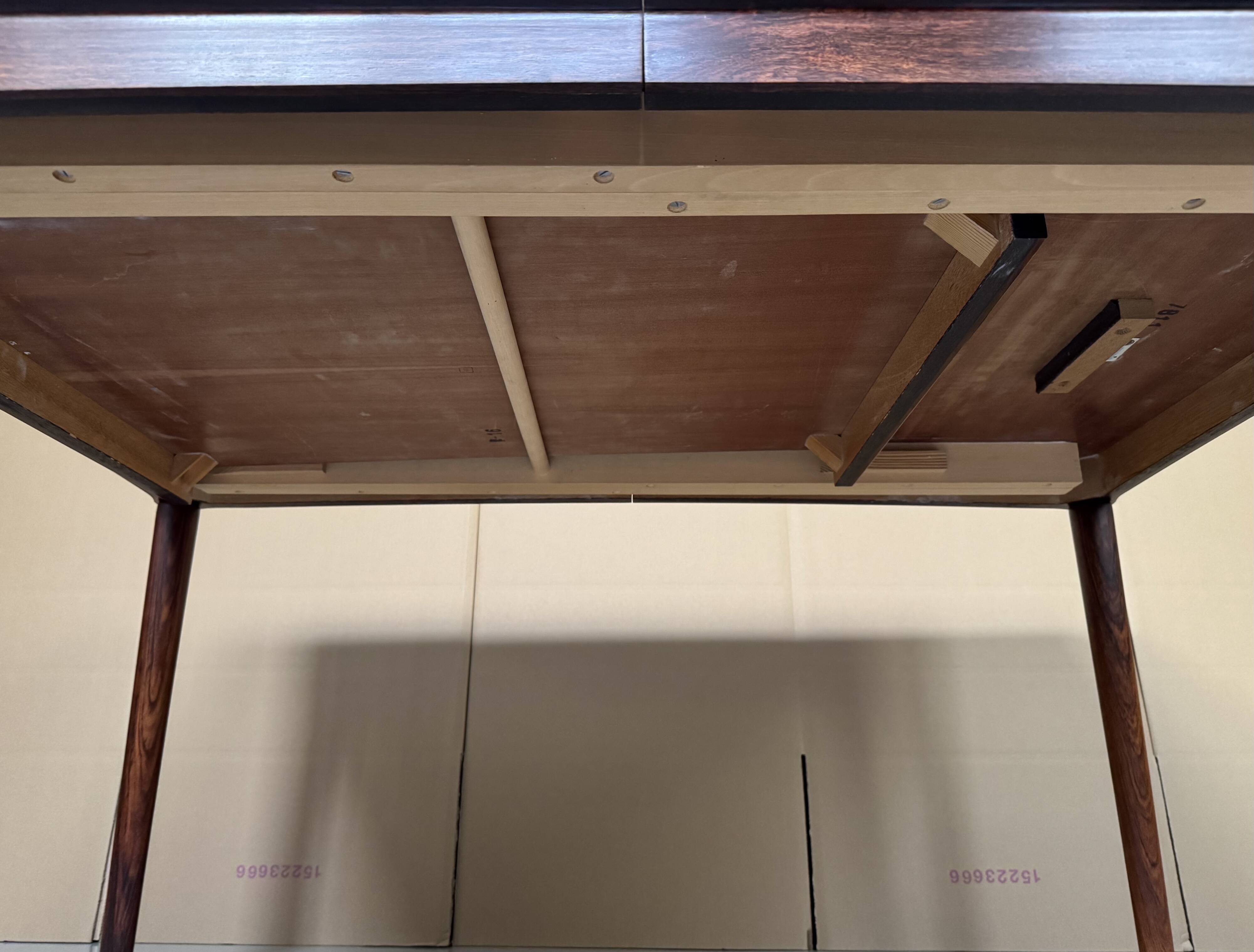 Danish Extendable Dining Table by H.W. Klein for Bramin