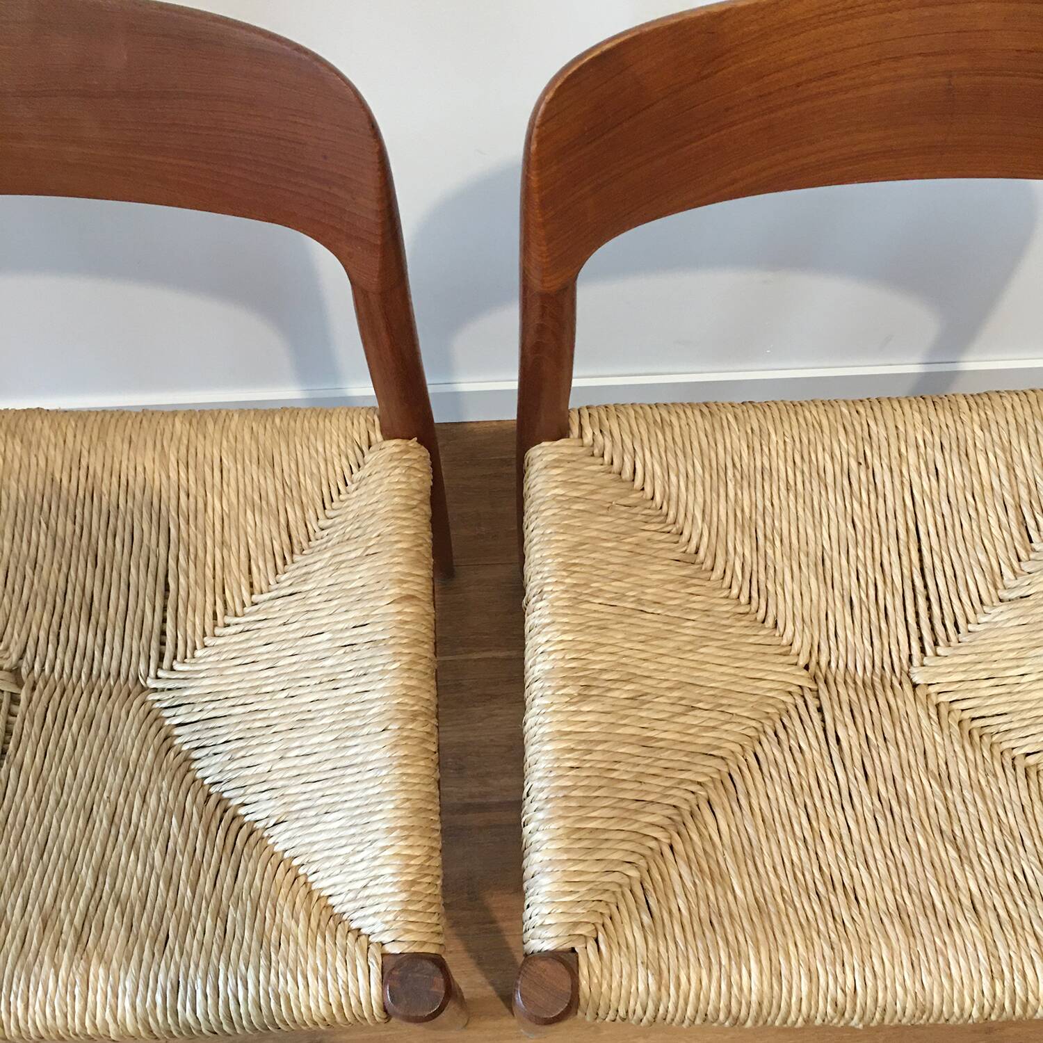Pair of Niels Otto Møller chairs