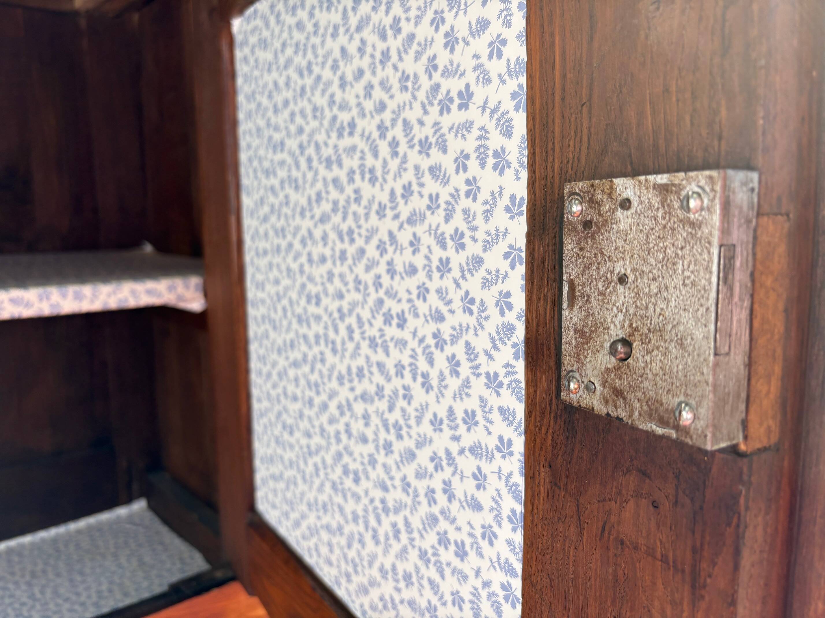 Antique solid oak sideboard