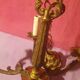 Louis XV style 5-light bronze chandelier