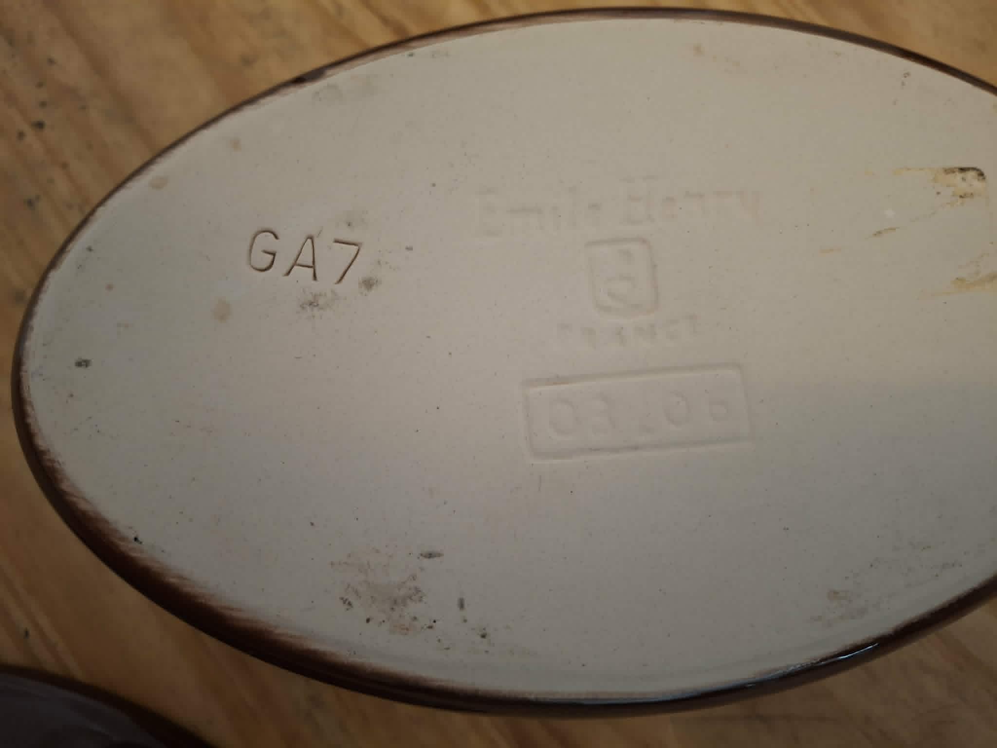 Vintage oval terrine in ceramic Emile Henry – Made in France