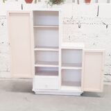 Vintage asymmetrical cabinet