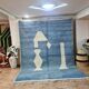 Tapis BeniOuaren Moderne Bleu 300x200 cm
