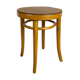 Curved wooden piano stool 1930