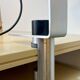 Large Aluminum Desk Lamp by Etienne Fermigier for Monic, 1970s
