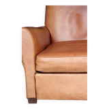 Vintage leather club armchair. very good condition.