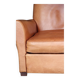 Vintage leather club armchair. very good condition.