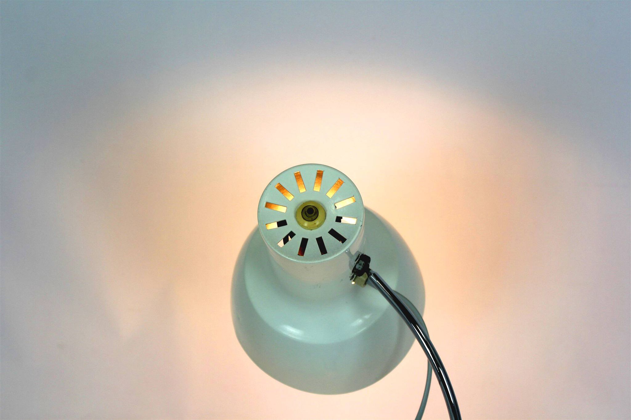 White Table Lamp by Josef Hurka for Napako, 1960s
