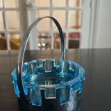 glass and hammered metal pocket emptier