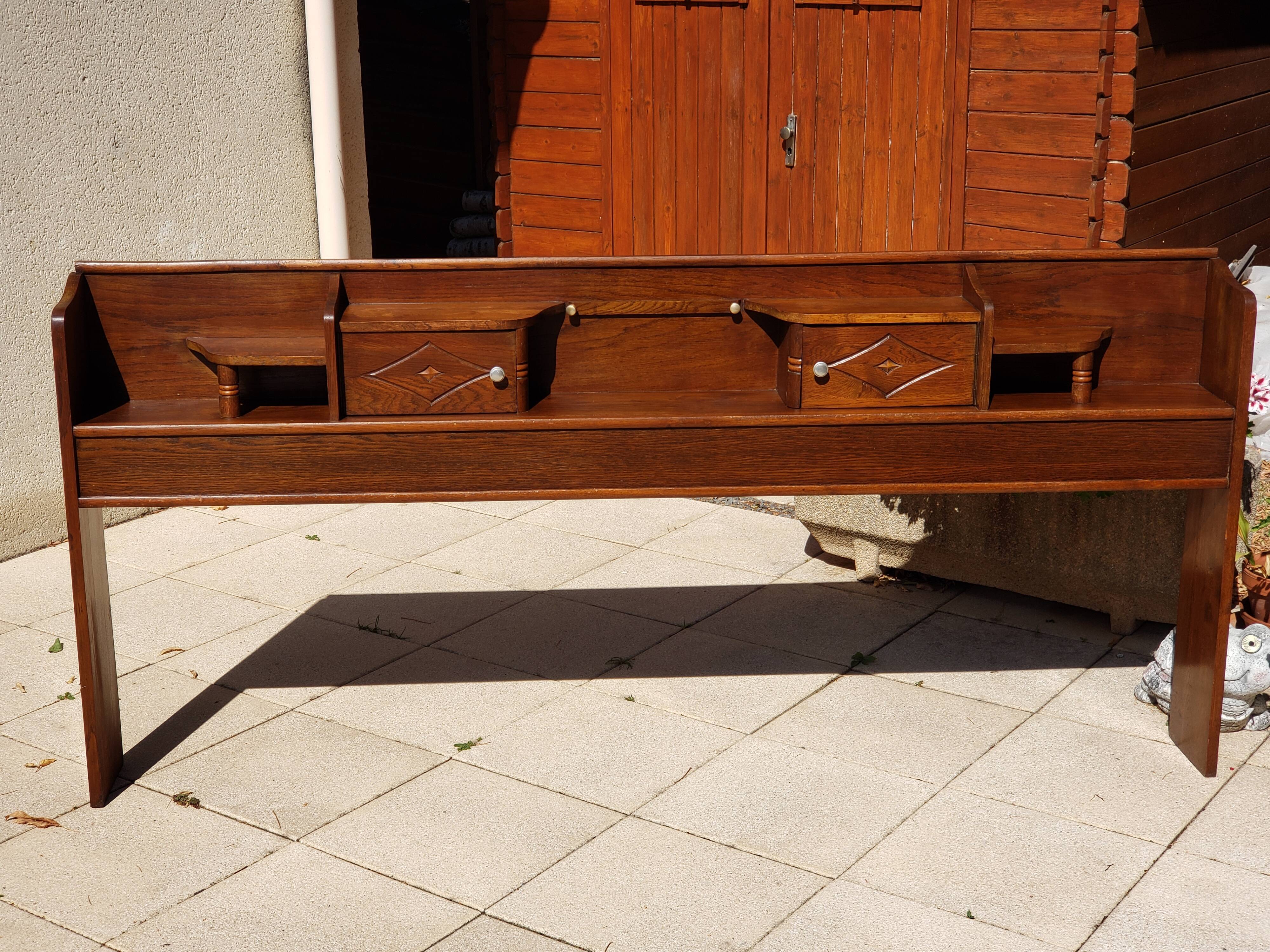 Vintage headboard from the 60s