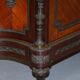 Louis Buffet in Walnut 19th Century with Drawers, Marble and Bronze Ornaments