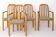 4 Vintage Dyrlund Armchairs in Oak, 1970s | Danish Mid-Century Modern