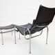 He1106 Lounge Chair with Ottoman by Hans Eichenberger for Strässle, 1970s