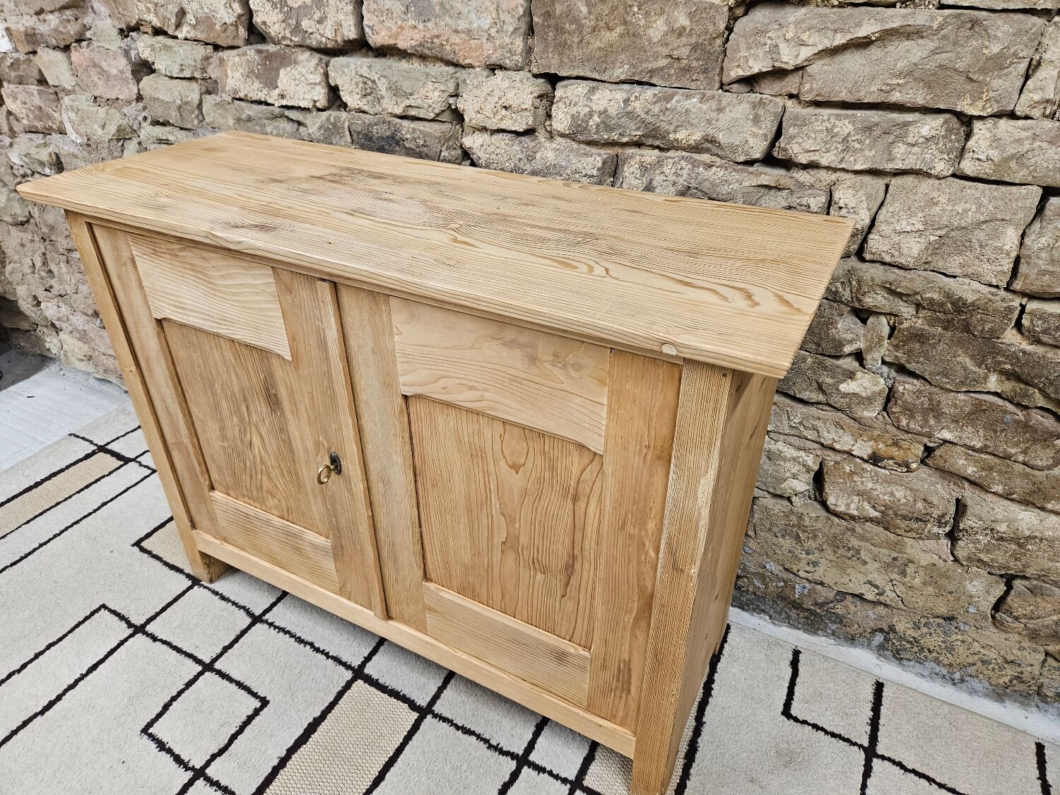 Vintage low sideboard fir 1960