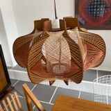 Wooden suspension and vintage wire