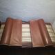 2-seater vintage fawn skai
