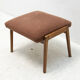 Mid century stool, footrest, 1960´s, Czechoslovakia