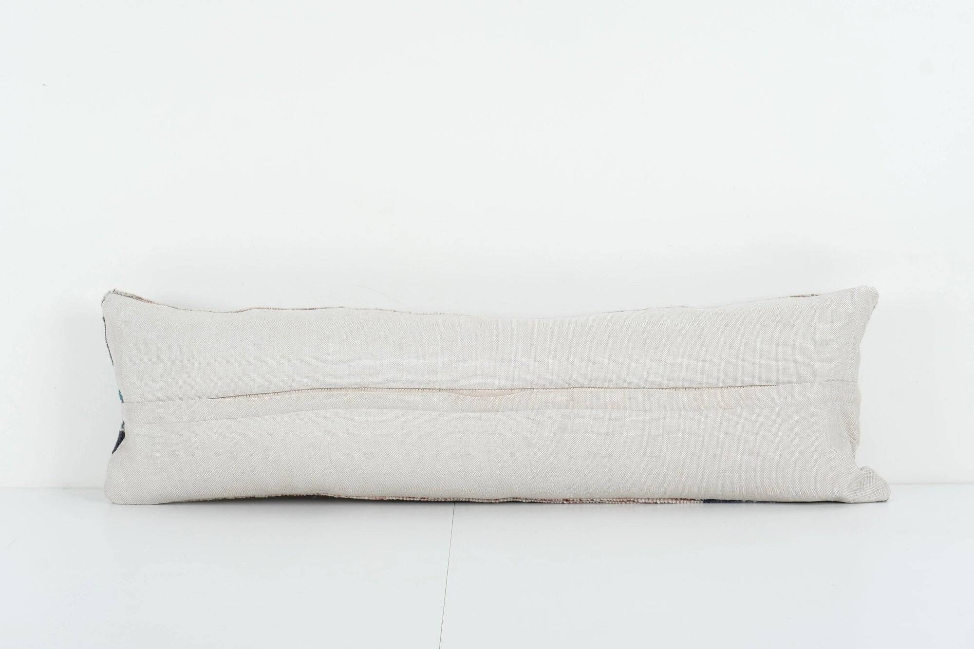 Vintage kilim cushion cover 30x91 cm