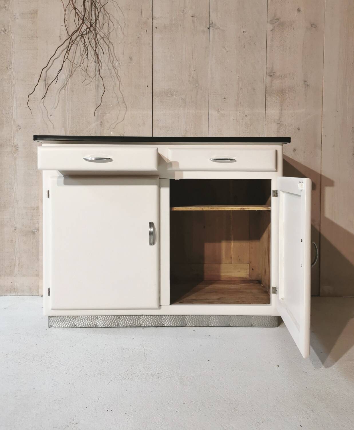 Small white sideboard