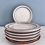 6 Stogo Scandinavian stoneware dinner plates