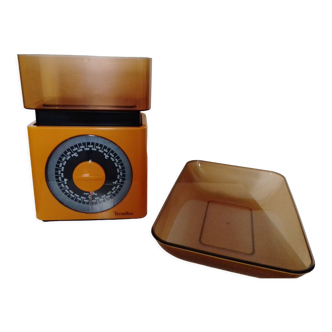 Vintage kitchen scale Teraillon two trays