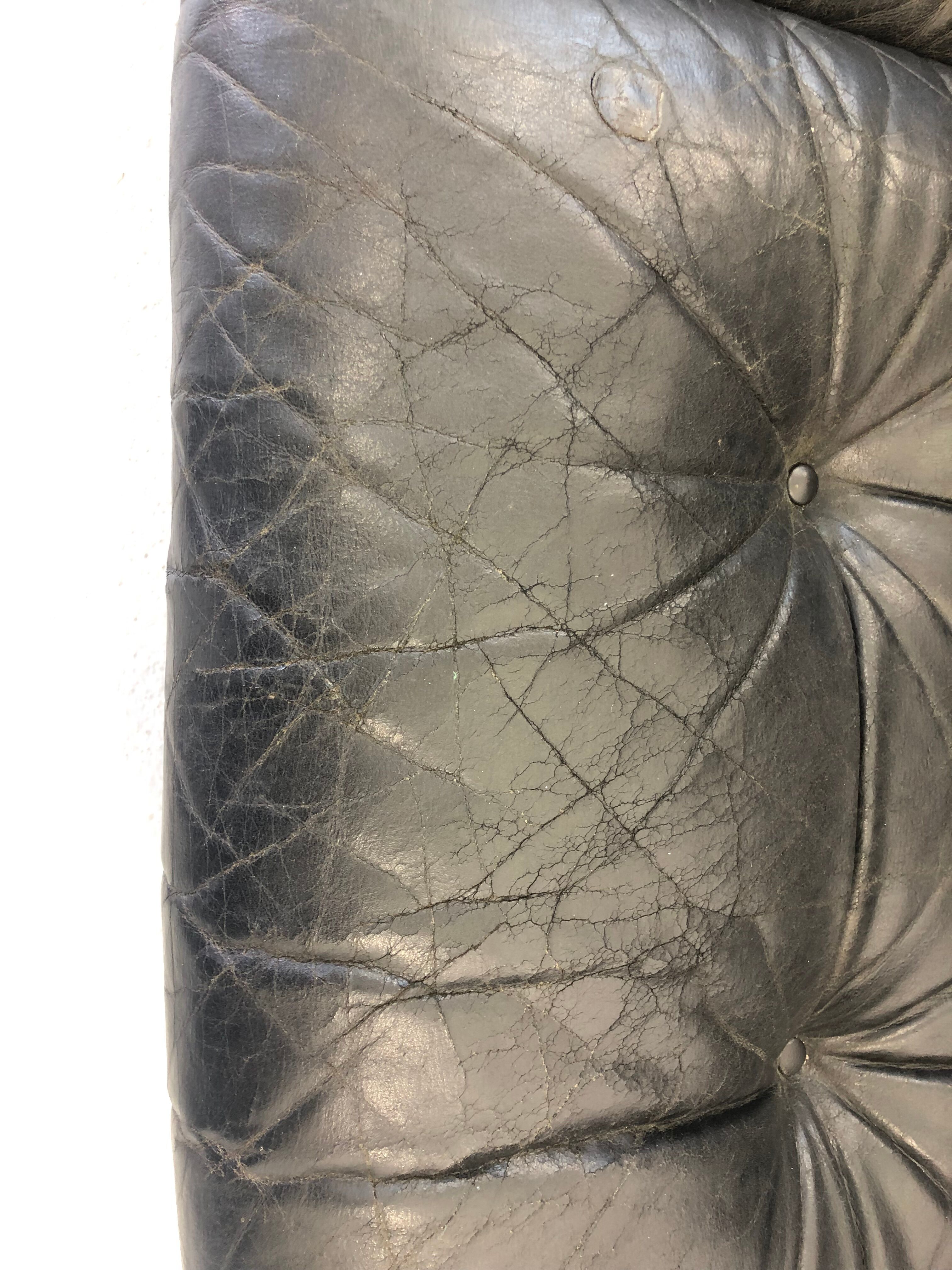 Sofa and Pouffe by E. Merthen, Ire Møbler, Sweden, 1960s