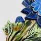 Flower hook wall hook in Belgian ceramic by André Bayer