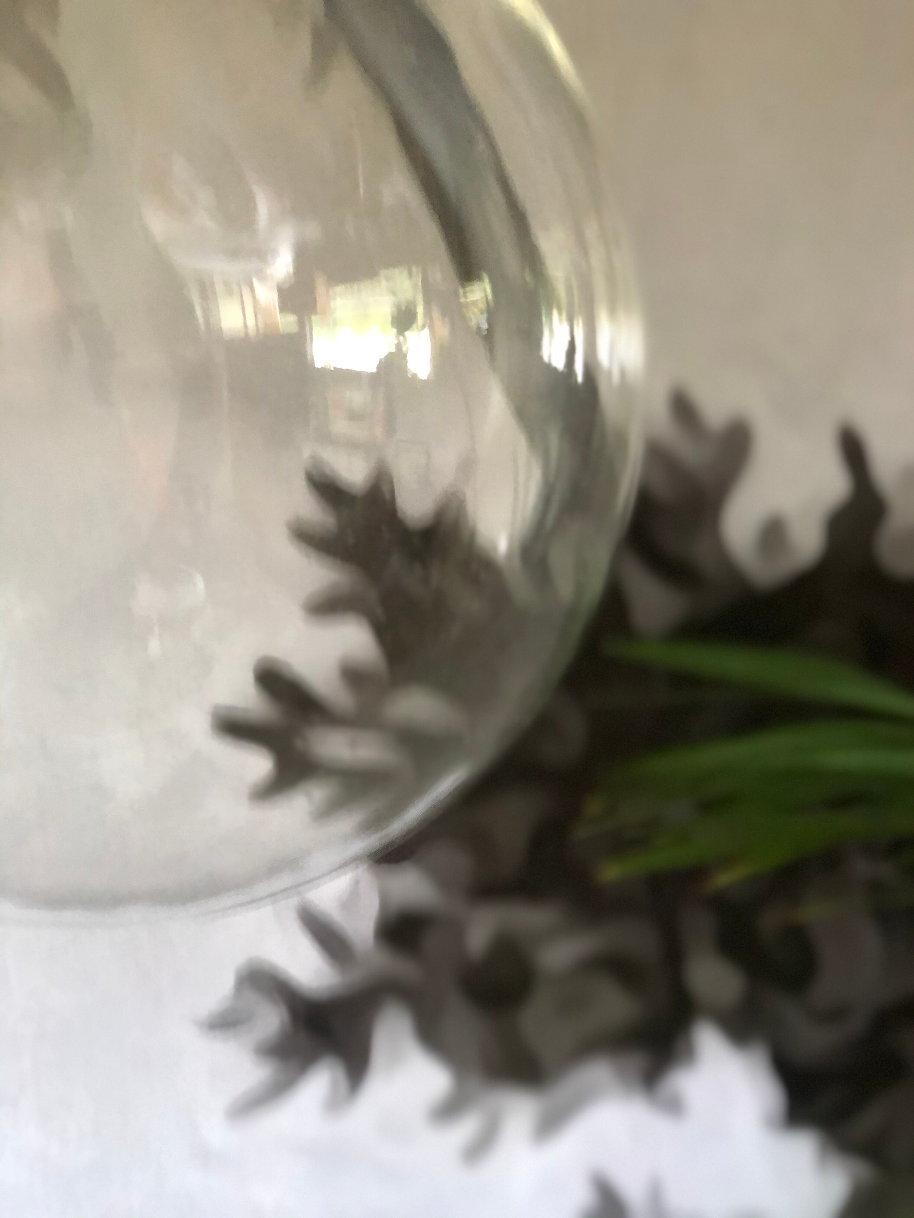 Suspension en verre soufflé