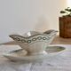 Old ironstone sauce boat Saint-Amand model 3003