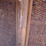 Rattan bar and two stools