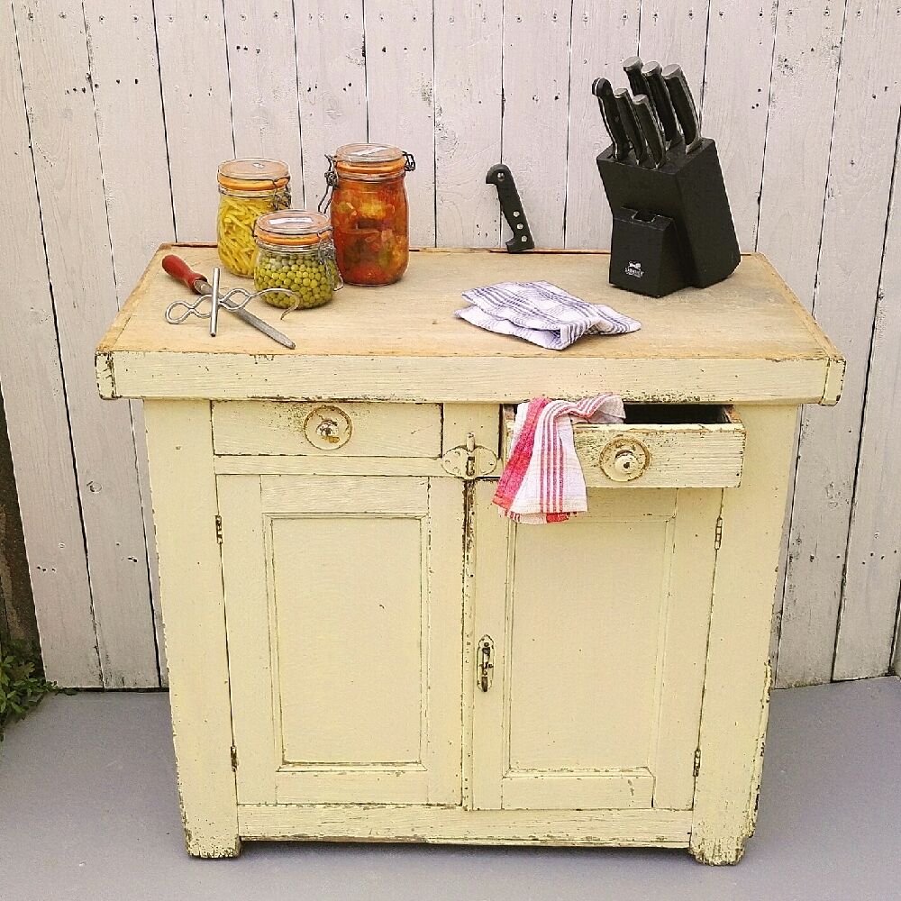 Parisian log furniture vintage kitchen