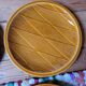 6 assiettes à dessert en barbotine Salins