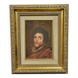 Painting oil on panel 18th century