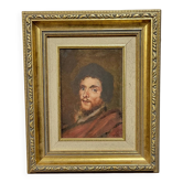 Painting oil on panel 18th century