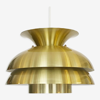 Layered pendant light by Vitrika, Denmark 1970s