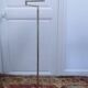 Articulated reading floor lamp in gold metal from the 90s