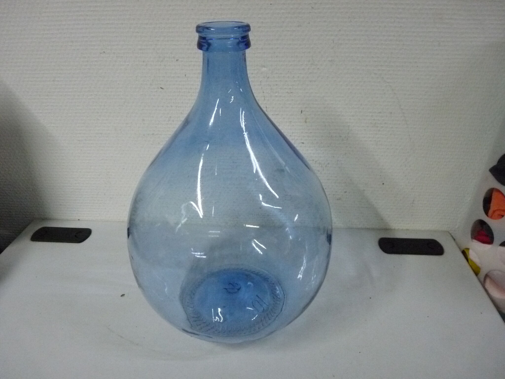 Dame-jeanne bleue 10 litres