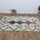 Azilal Berber rug in handmade wool 250 X 140 CM